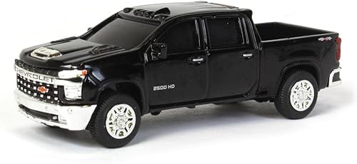 164 2020 Chevy Silverado LTZ, negro, Collect N Play por ERTL 47167-1