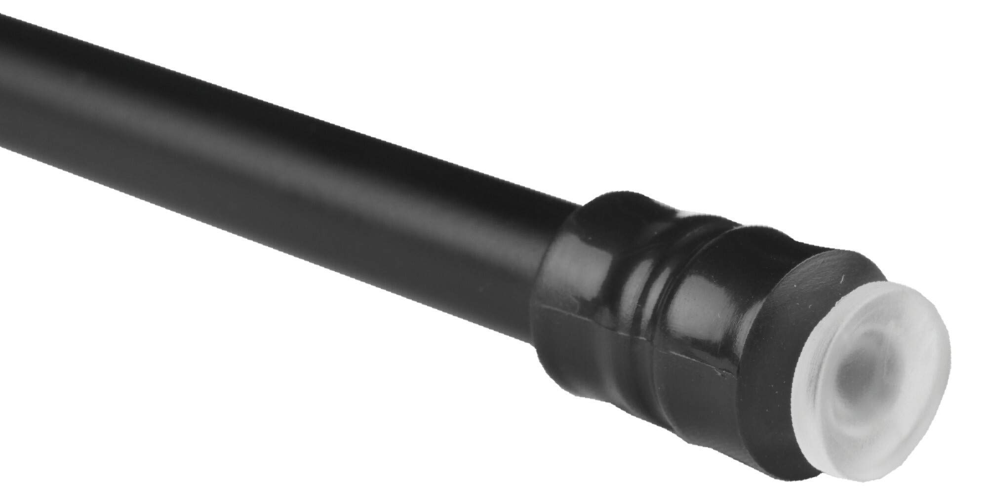 Bestlivings Barra de sujeción (negra) con técnica de fijación extensible, 40-60 cm, sin taladrar ni pegar