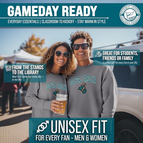 Image of NCAA College Sweatshirt Fleece Crewneck Pullover for Men and Women