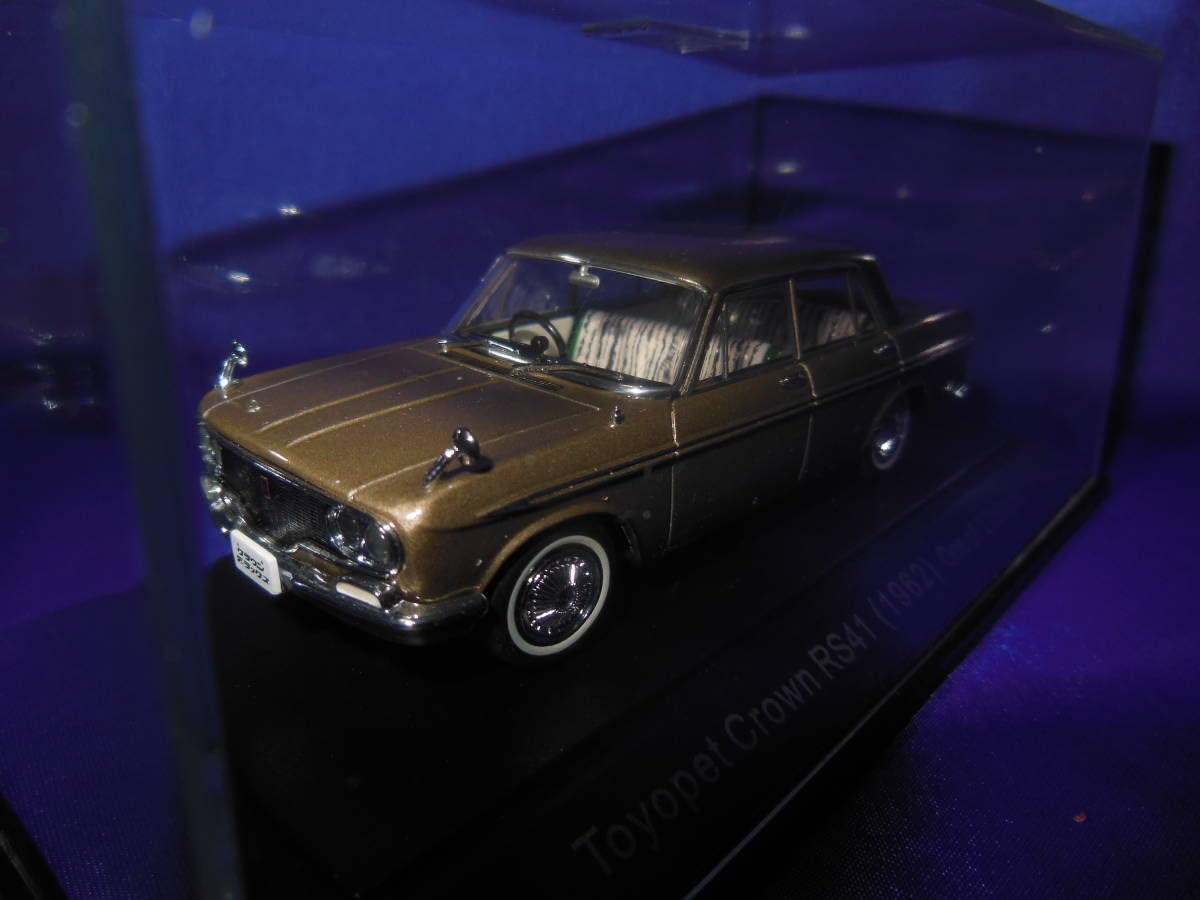 Amazon.co.jp: 1/43 トヨペット クラウン RS41 1962年 ライトゴールド