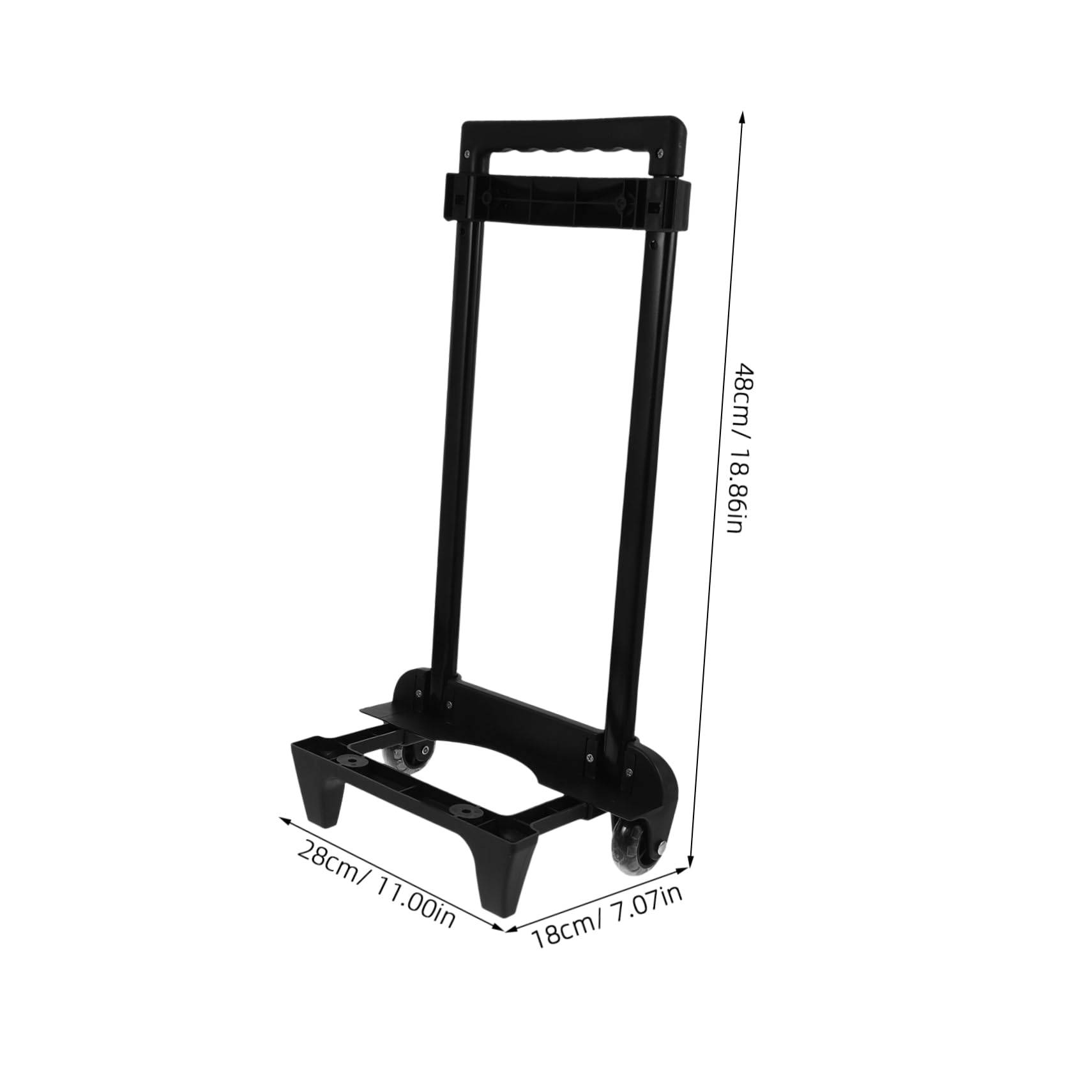 Carrito Plegable De Compras Con Mango Telescópico De Aleación De Aluminio Gran Capacidad Para Transporte De Comestibles Viajes Y Mudanzas Ligero Y Compacto Fácil De Mover