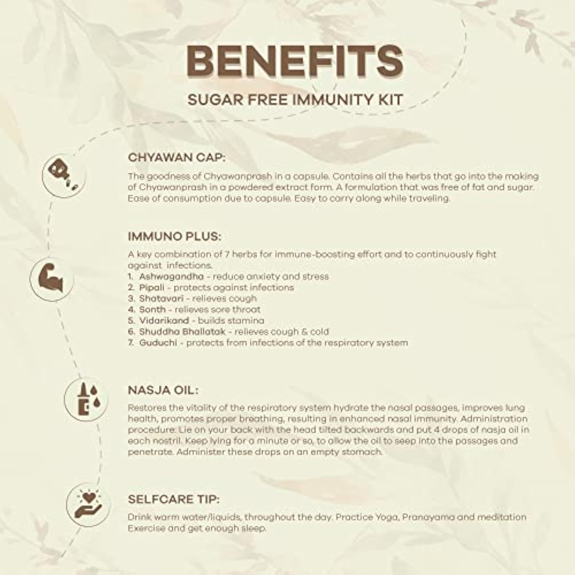 Age Ayurveda Sugar-Free Immunity Kit, Vegan Capsules