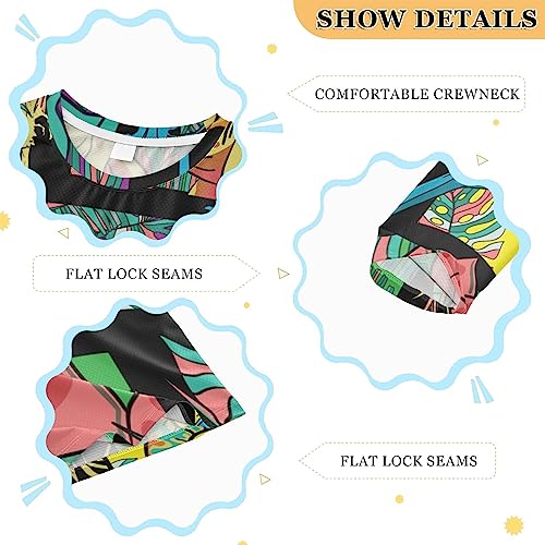 Image of CaTaKu Boys Swim Shirt Toddler Rash Guard Long Sleeve Swimsuit for Boys Girls UPF 50+ 3-12T