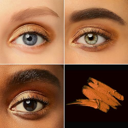 Image of FASHION COLOUR German Eyeshadow Stick Matte & Shimmer | Long Lasting, High Pigment, Blendable Eye Shadow Pencil | Built-In Sharpener | Bronze Glow