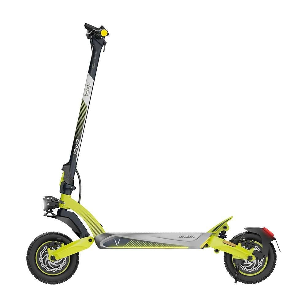 Cecotec Patinetes Eléctricos Homologados Bongo Serie V. 2200W, Autonomía hasta 70km, Doble Suspensión, Ruedas de 10", Sistema de Frenado Doble con Discos, e-ABS, Conexión App