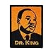 David Cherry Artist Iron On Patch - Martin Luther King - RARE!