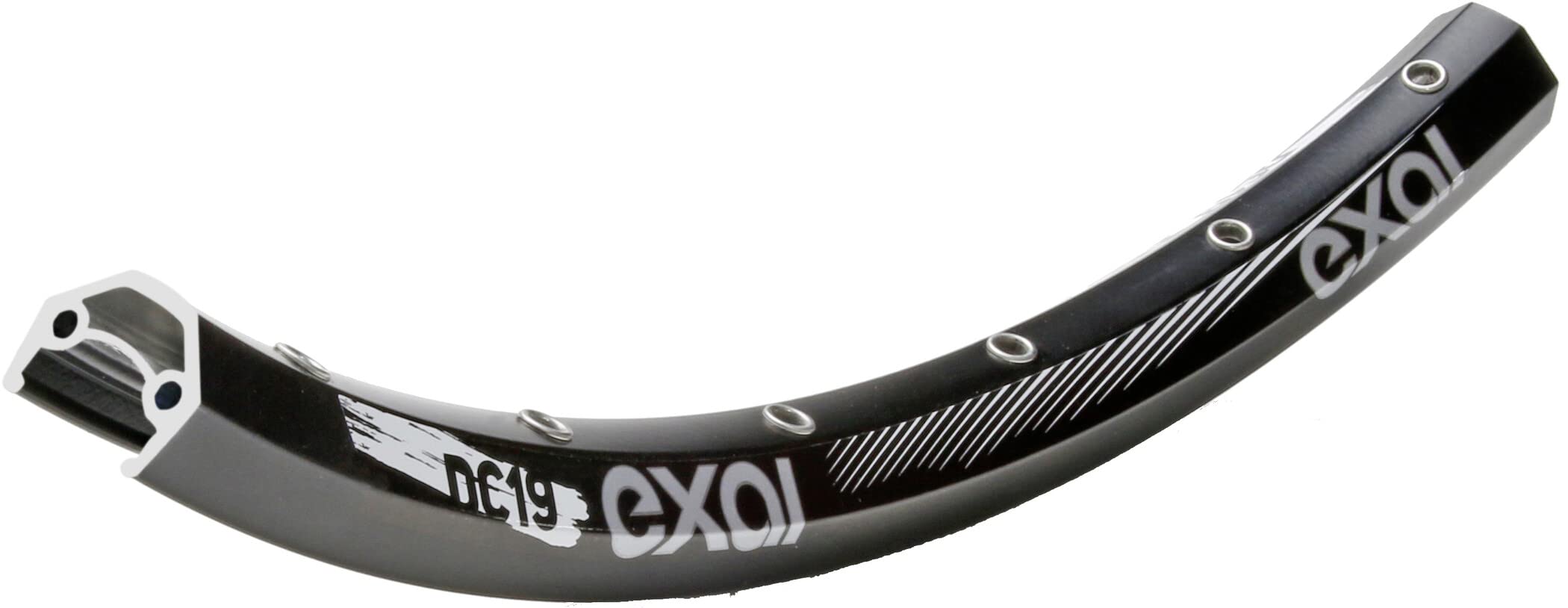 Exal DC19 Felge, Black, 26"
