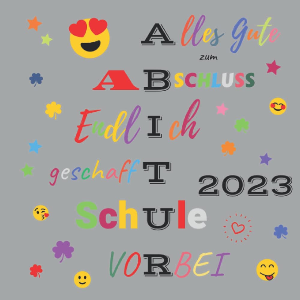 Alles Gute zum Abitur Gästebuch zum Eintragen von Glückwünschen an den Abiturient