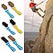 BEIYINAI Bouldering Brushes Rock Brush Bouldering Bouldering Brush Rock Climbing Brush Brushing Clearing Tools Boulder Brush, Small Black Yellow