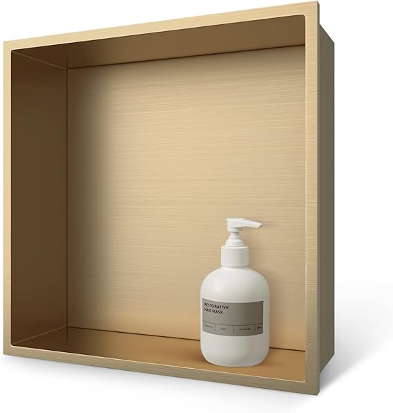 Merranox Shower Niche,Stainless Steel Shower Niche,Recessed Niche