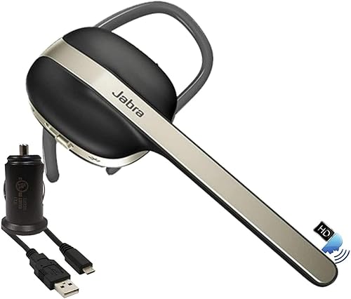 Jabra Style HD - Auriculares inalámbricos Bluetooth con adaptador para coche