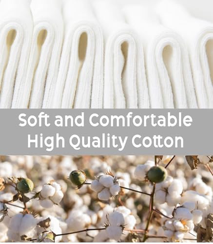 Image of Womens Socks, Ruffle Turn-Cuff Casual Crew Socks Breathable Cool Knit Cotton Lettuce Frilly Ankle Sock 6 Pack (US, Alpha, One Size, Regular, Regular, 6-pairs(white) crew Socks)