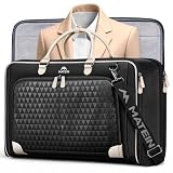 MATEIN Carry On Garment Bags for Airplanes, Women Travel Garment Bags for Dresses Up to 5 Suits with Aroma Pads & USB, Convertible Hanging Clothes Suit Carrier with Shoe Compartment Fit 15.6' Laptop