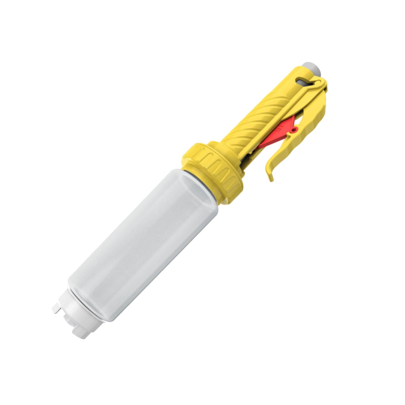 Buxuaaaa Yellow Portable Condiment Dispenser 480Ml Hanging Squeeze Bottle Sauce Dispenser Empty Tomato Sauce Bottle Enduring