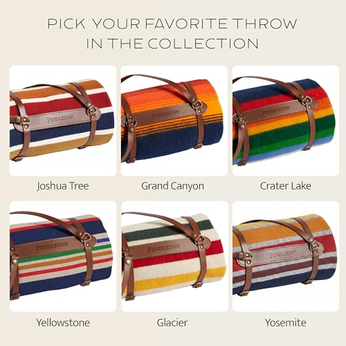 Image of Pendleton National Park Throw with Leather Carrier 54 inch x 72 inch