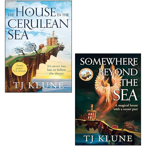 Cerulean Chronicles Series 2 Books Collection Set By TJ Klune (The House in the Cerulean Sea, Somewhere Beyond the Sea)
