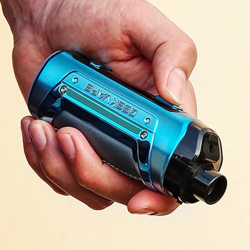 GEEKVAPE Aegis Boost Pro 2 Kit | GEEKVAPE B100 Kit - 0,96-Zoll gebogenes Display, 4,5ml Pod kompatibel mit P-Coils Vape Kit E-Zigarette No Nicotine Battery not Include (Schwarz)