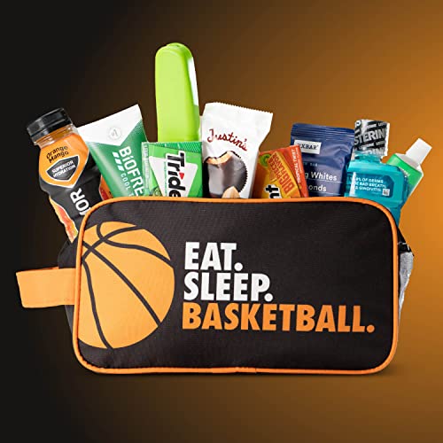 ChalkTalkSPORTS Basketball Accessory Bag | Travel Bag Dopp Kit | Eat Sleep Basketball3