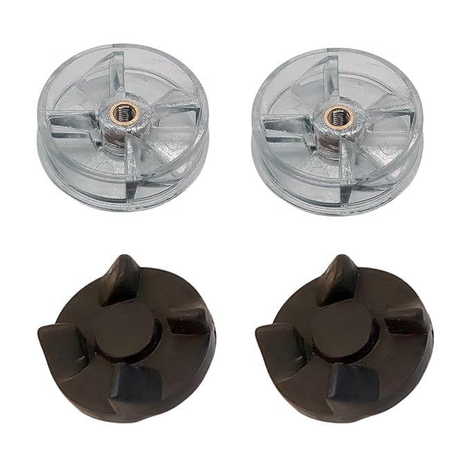 HAPPY E Replacement Coupler compatible with Wonderchef Nutri Blender (2 Motor & 2 Jar) Couplers (4 Units Pack).