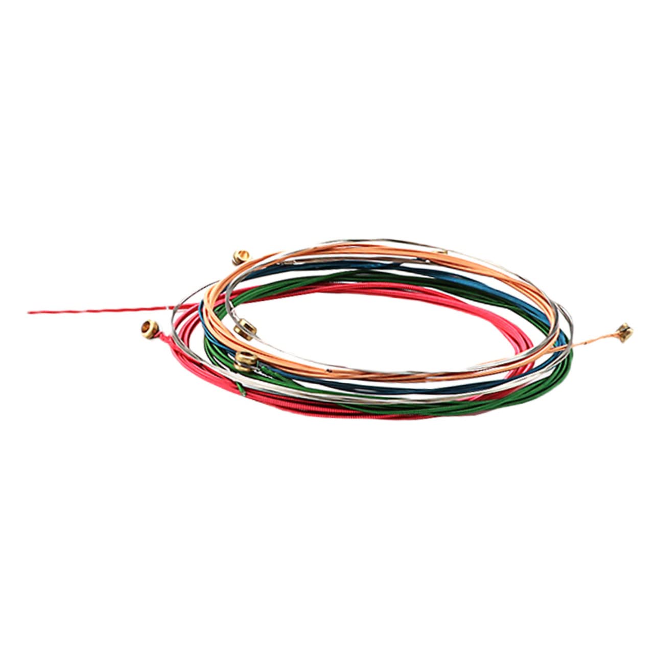 ibasenice 18pezzi Corde Per Chitarra Folk Acciaio Per Chitarra Acustica Accessori Musicali Per Sostituzione Facile e Duratura