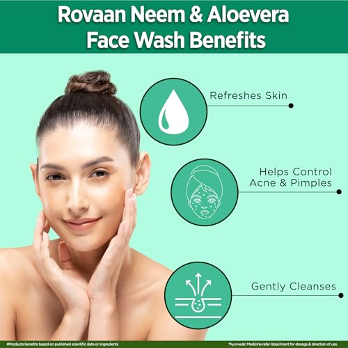 Image of Multani Rovaan Face Wash |For All Skin Type with Neem & Aloe Vera |Get Tan Free Skin Care |100 Ml