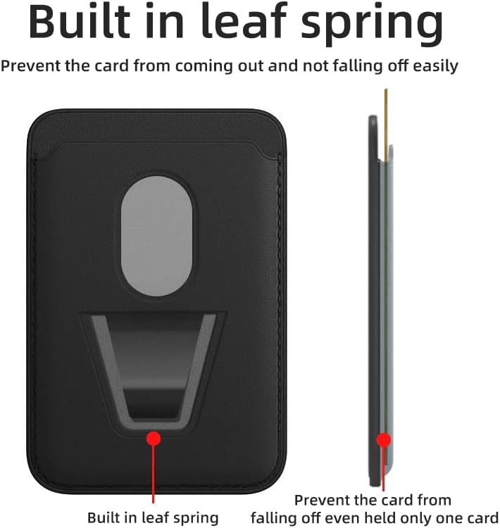 Miniatura 4 de Gyizho Tarjetero magnético con MagSafe para iPhone 14 Pro Max14 Plus14 Pro14, para iPhone 13 Pro Max13 Pro1313 Mini, para iPhone 1212 Pro12 Max12