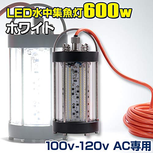 240W 集魚灯【ホワイト】DC12V LED 水中ライト 7ｍコード 付 Amazon.co.jp: 集魚灯 【ホワイト】 100V 78000LM LED 水中集魚