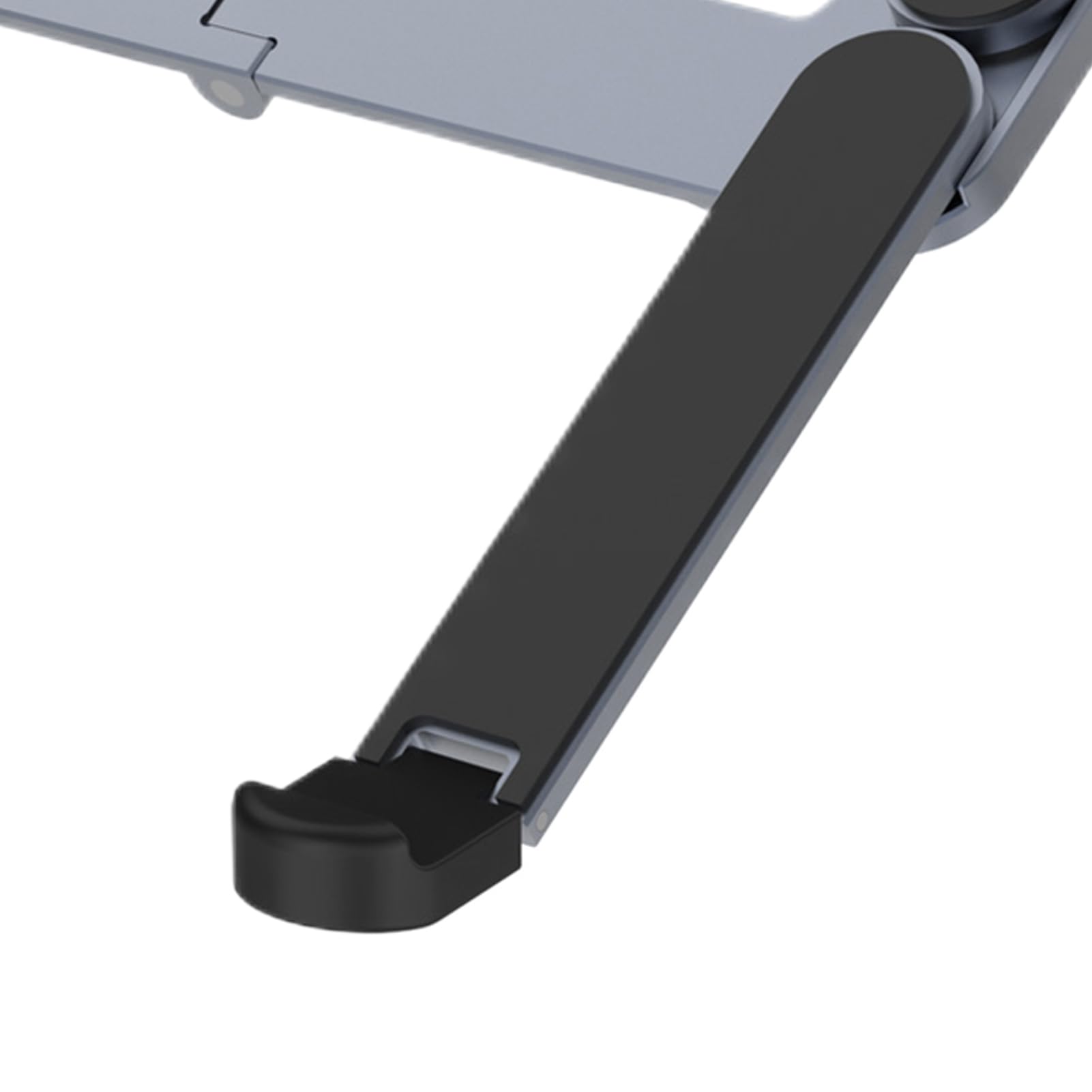 Base per Laptop con Docking Station Base in Lega di Alluminio con USB HUB e | Holder Portatile per Laptop Per Casa Ufficio Scrivania Viaggio Business e