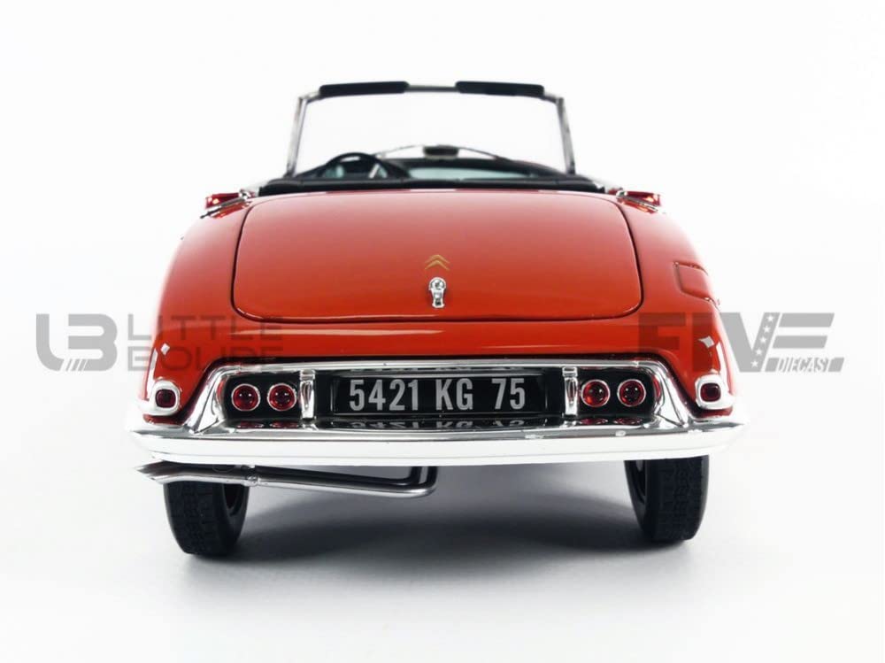 ノレブ 1/18 シトロエン Citroen DS 19 Cabriolet 1961 Corail Red J06