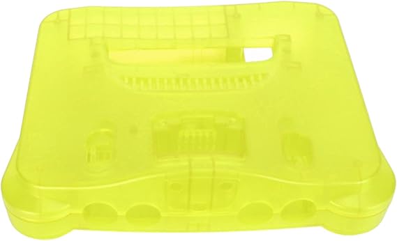 Game Console Replacement Case Retro ABS Sturdy Professional Replacement Shell (Green)