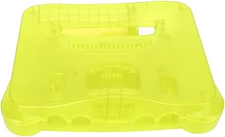 Game Console Replacement Shell, Stain Resistant Retro Easy Installation Game Console Replacement Case for Protective (Transparent Green)