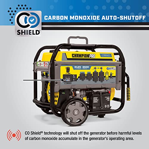 Champion Power Equipment 8125-Watt Electric Start ChampionPRO Commercial Grade OSHA Compliant Portable Generator with CO Shield - Image 6