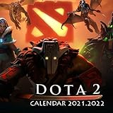  DOTA 2: 2021 – 2022 Games Calendar – 18 months – 8.5x8.5 High Quality Images
