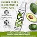 Chosen Foods 100% Pure Avocado Oil Spray 4.7 oz. (1 Pack), Non-GMO, 500°F Smoke Point, Propellant-Free, Air Pressure Only for High-Heat Cooking, Baking and Frying