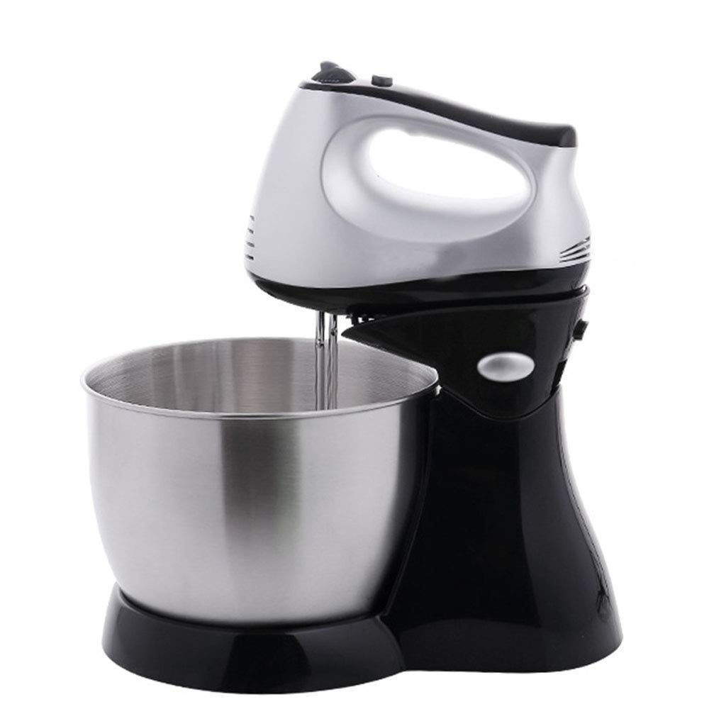 Frullatore a Immersione Professionale da 300 W Set frullatore Elettrico a 5 velocità Frusta elettrica e frullatore con Pulsante Turbo e 4 Accessori in Acciaio Inossidabile (2 frust
