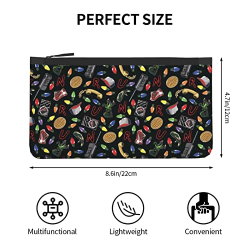 Molto Bella Small Cosmetic Toiletry Organizer Makeup Bag For Women Men Travel Bag (Stranger School Things) #TOP7