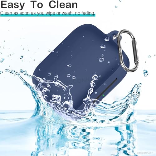 Image of Silicone Case Cover Compatible for OnePluss Buds 3 -Blue
