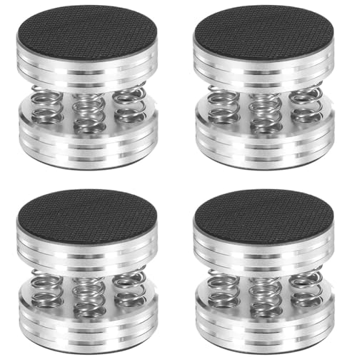 Puntas de amortiguación de aluminio de alta fidelidad para equipos de sonido