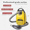 Vapamore MR-500 Vento Canister Vacuum, Professional-Grade Vacuum System with Turbo Pet Brush, Adjustable Suction, Extended Reach and 26 Power Cord