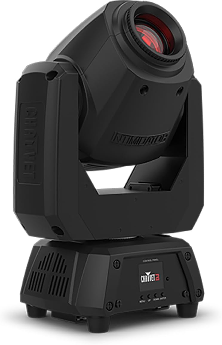 CHAUVET DJ Intimidator Spot 260X Moving Head Bundle with Gearlux 2-DMX Cables and Austin Bazaar Polishing Cloth