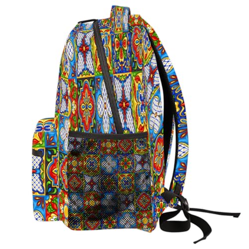 Sac à dos mexicain grand format pour transporter son ordinateur sans choc - 4