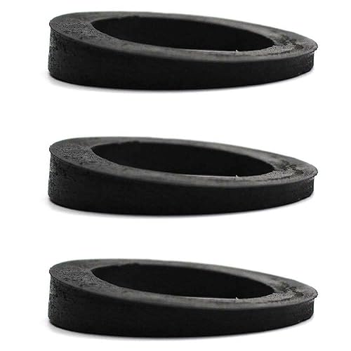 MaxLLTo Junta de placa de desbordamiento de goma de repuesto de 3-3/16 pulgadas x 2-1/8 pulgadas para Danco 88350 para Thrifco Plumbing 4400147