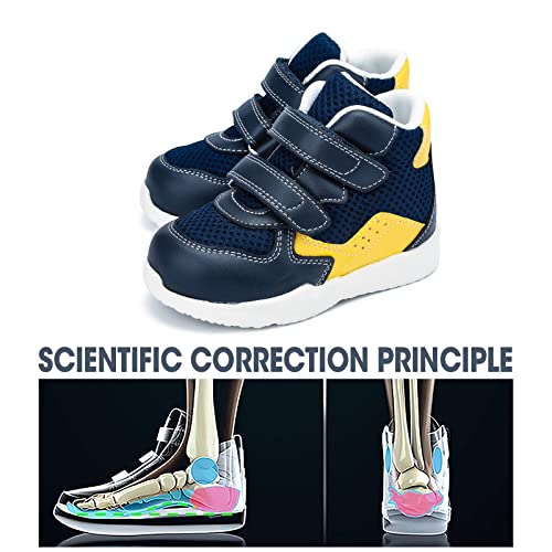 Kids Orthopedic Shoes,Lightweight Sneakers for Toddlers with Arch and Ankle Support,Correction of Children's Foot Problems,Non-Slip Soles3
