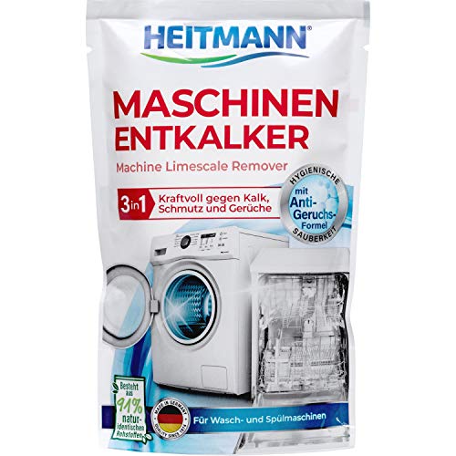 Heitmann Maschinen Entkalker für Waschmaschinen und Geschirrspüler, 1er...