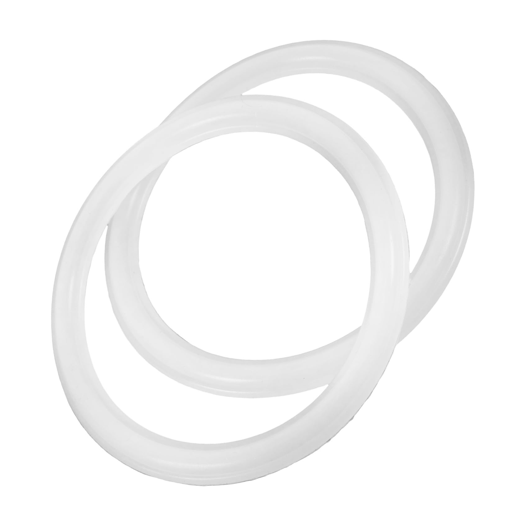 2 Pièces Anneau Silicone pour Machine à Glace - Accessoire pour sorbetière Joint Scellés Remplacement de Rechange d'Étanchéité