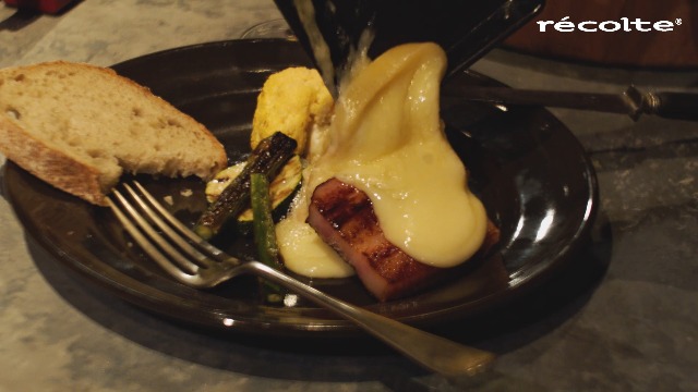 黒ラベルラクレットフォンデュメーカー ラクレット & フォンデュメーカー メルト | récolte（レコルト）