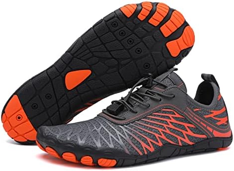 Men Women Water Shoes Quick Dry Aqua Sports Water Shoes Ultralight Anti Slip Sole Water Shoes for Swimming Diving Snorkeling and Hiking Big Size Shoes Hard Sole