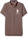 U.S. Polo Assn. Men's Color Tipped Collar and Sleeve Cuff Pique Polo Shirt