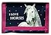 Produktbild I Love Horses Kinder Geldbeutel Pferde Portemonnaie Geldbörse Pferd