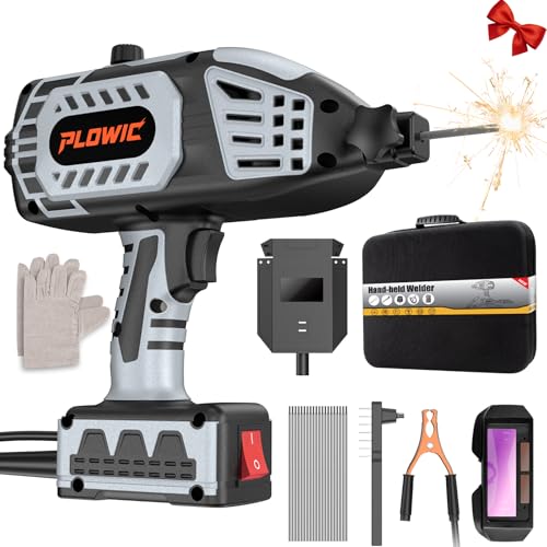 Portable Welding Machine 110V, Portable Handheld Welder with IGBT Inverter 5 Variable Current...